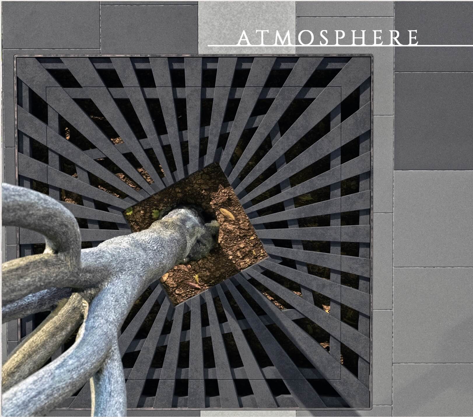 Приствольная решетка для дерева ZKING ATMOSPHERE 1.2х1.2м Черная в Магнитогорске фото