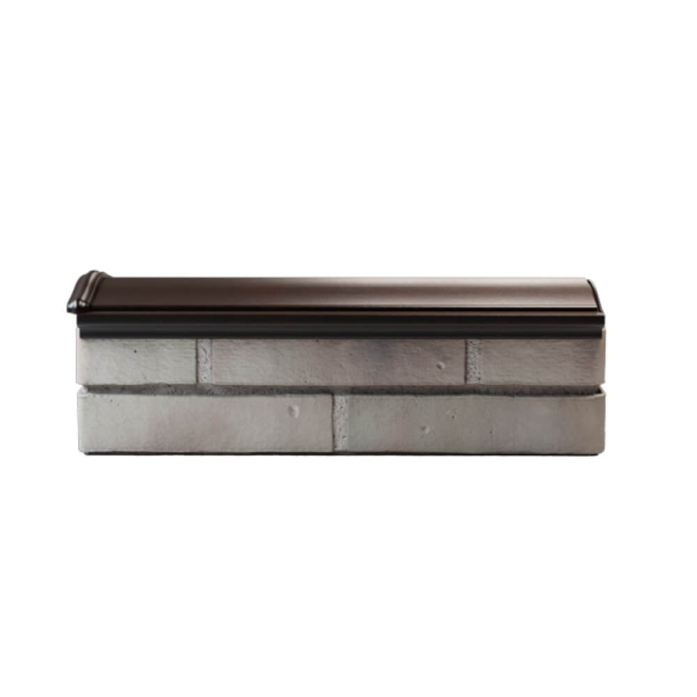 Парапет Zking Монблан Коричневый посадка на 0.5 кирпича (130мм) в Магнитогорске фото