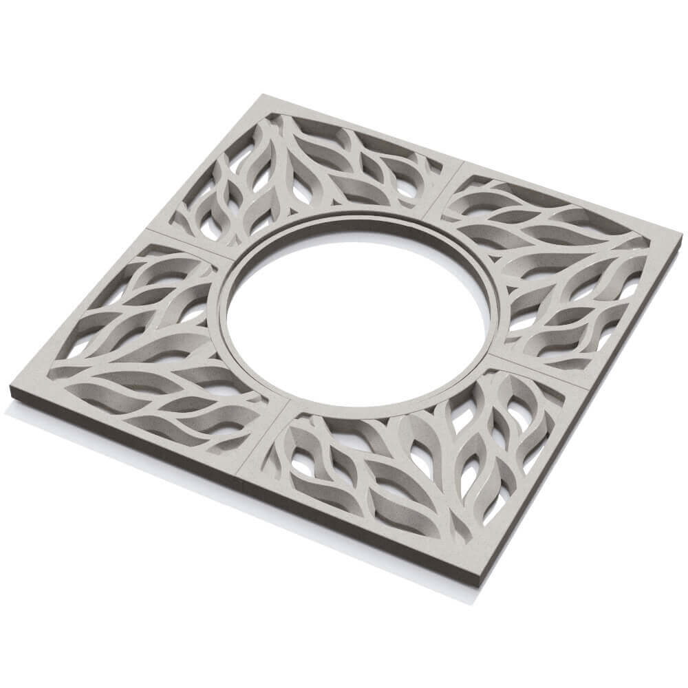 Приствольная решетка для дерева ZKING CRUST 1.2х1.2м Бежевая в Магнитогорске фото