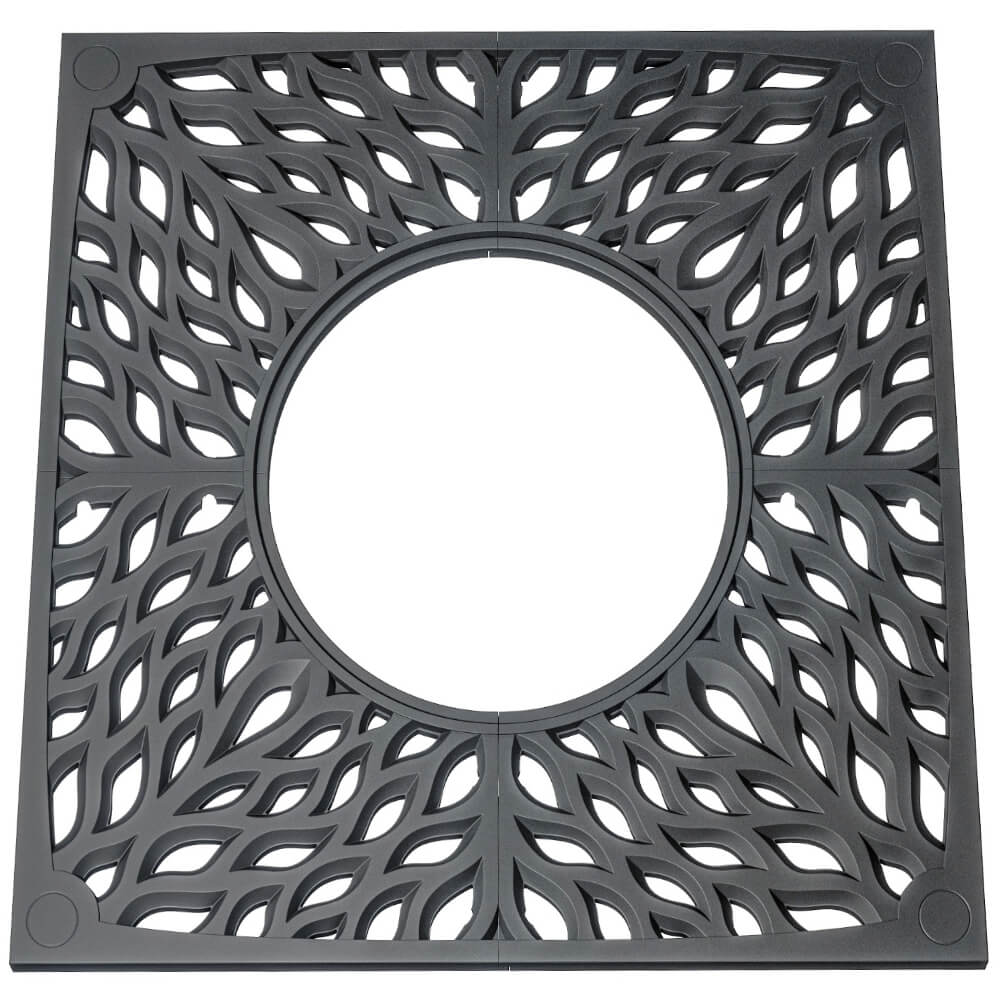 Приствольная решетка для дерева ZKING CRUST 2х2м Черная Магнитогорск фото