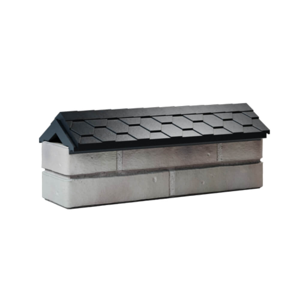 Парапет Zking Эверест Черный с посадкой на 0.5 кирпича (130мм) Магнитогорск фото