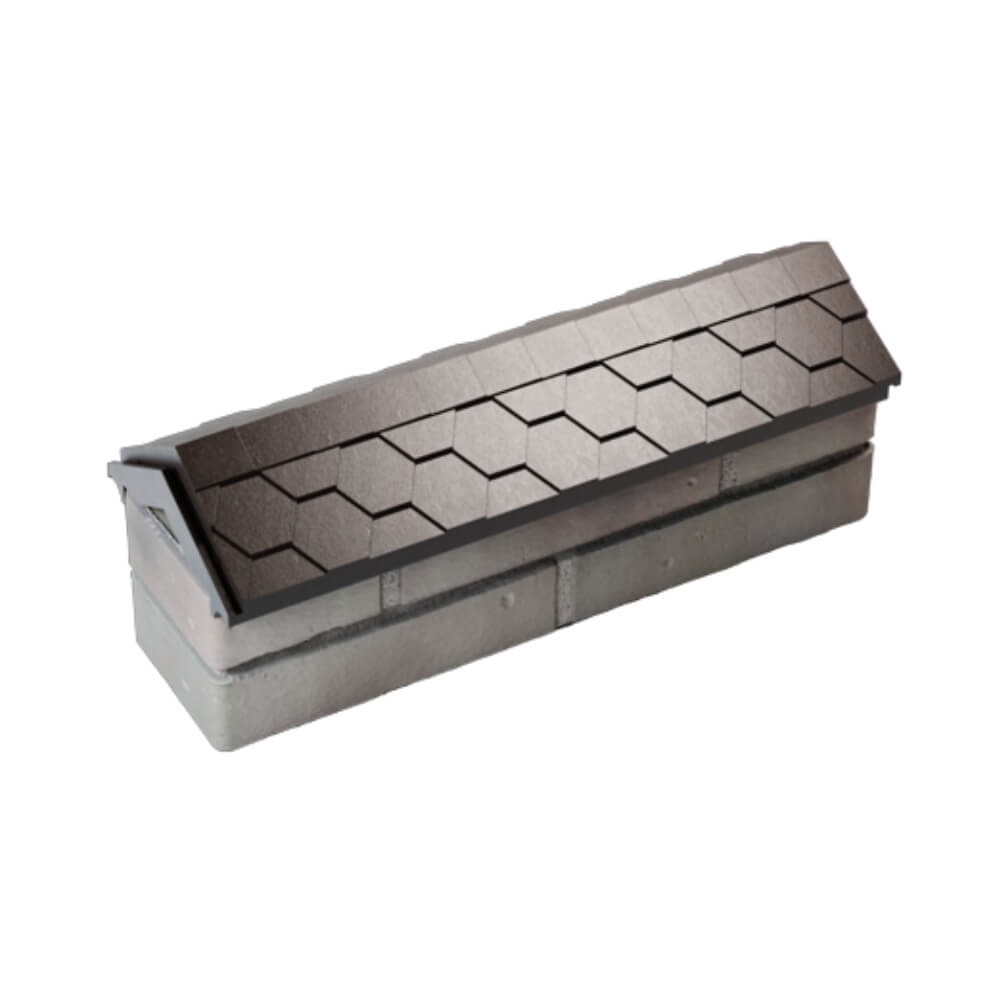 Парапет Zking Эверест Коричневый с посадкой на 0.5 кирпича (130мм) в Магнитогорске фото