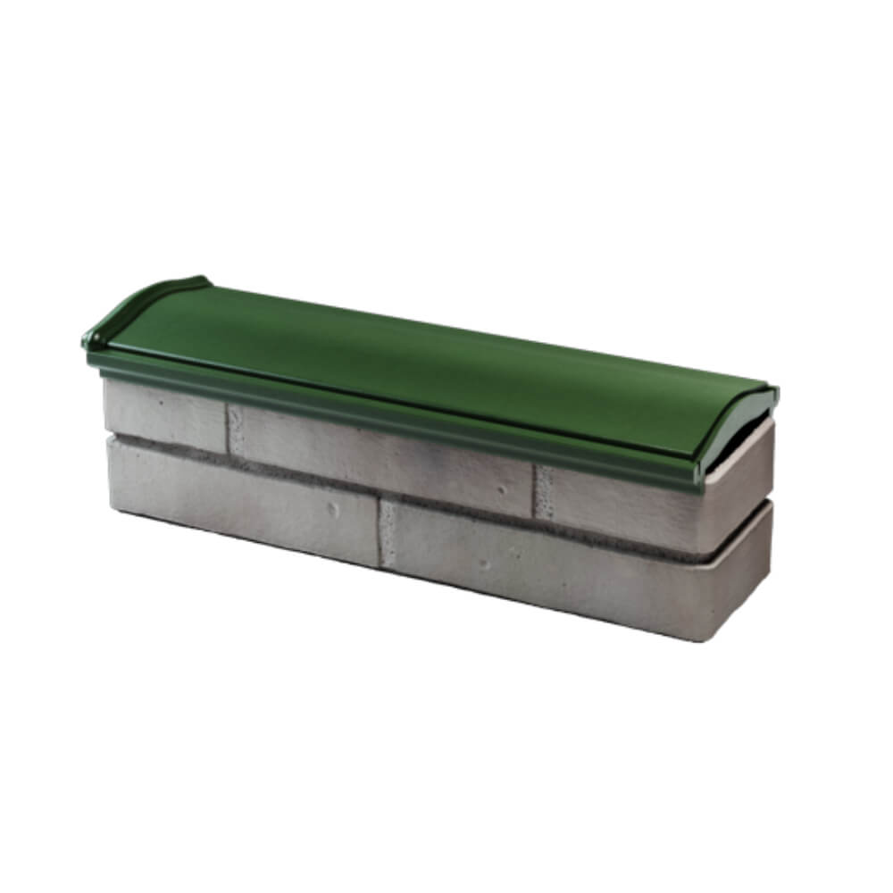 Парапет Zking Монблан Зеленый посадка на 0.5 кирпича (130мм) в Магнитогорске фото