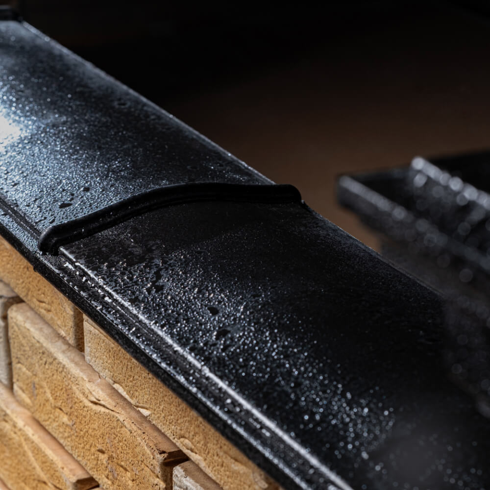 Парапет Zking Монблан Черный посадка на 0.5 кирпича (130мм) в Магнитогорске фото