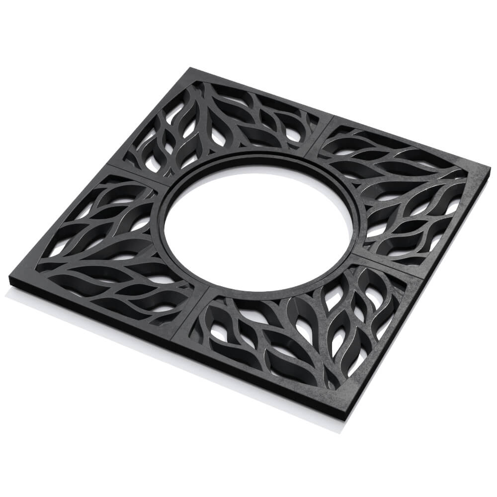 Приствольная решетка для дерева ZKING CRUST 1.2х1.2м Черная в Магнитогорске фото