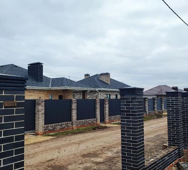 Колпак Zking Бона ХайТек Серый на столб 1.5х1.5 кирпича (385х385мм) в Магнитогорске фото