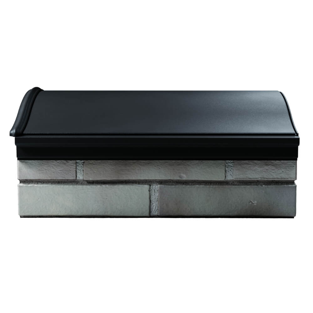 Парапет Zking Монблан Черный посадка на 1.5 кирпича (355/385мм) в Магнитогорске фото