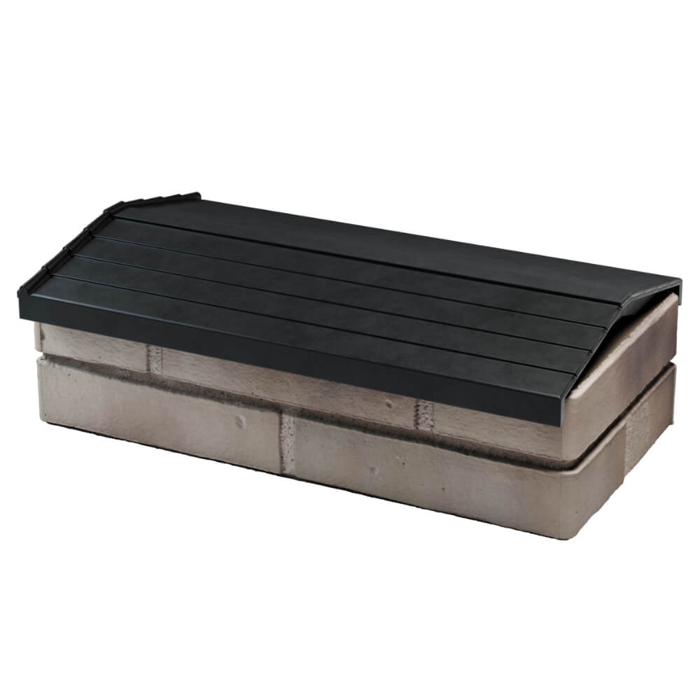 Парапет Zking Бона ХайТек Черный с посадкой на 1 кирпич (200/225/255мм) в Магнитогорске фото