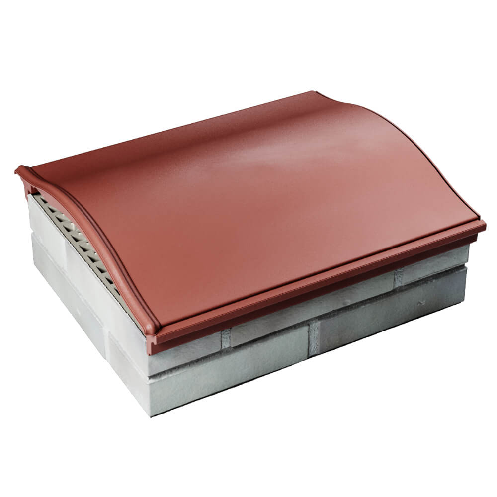 Парапет Zking Монблан Красный посадка на 1.5 кирпича (355/385мм) в Магнитогорске фото