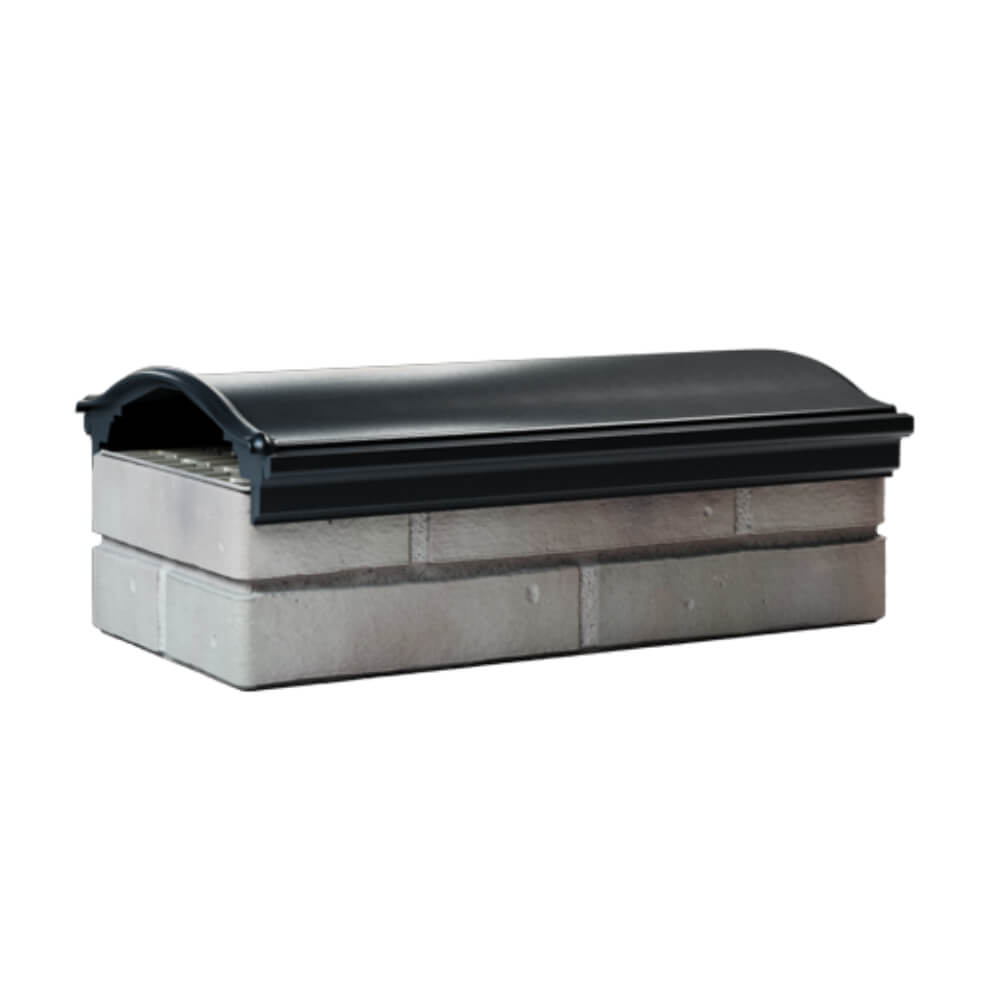 Парапет Zking Монблан Черный посадка на 1 кирпич (200/225/255мм) Магнитогорск фото