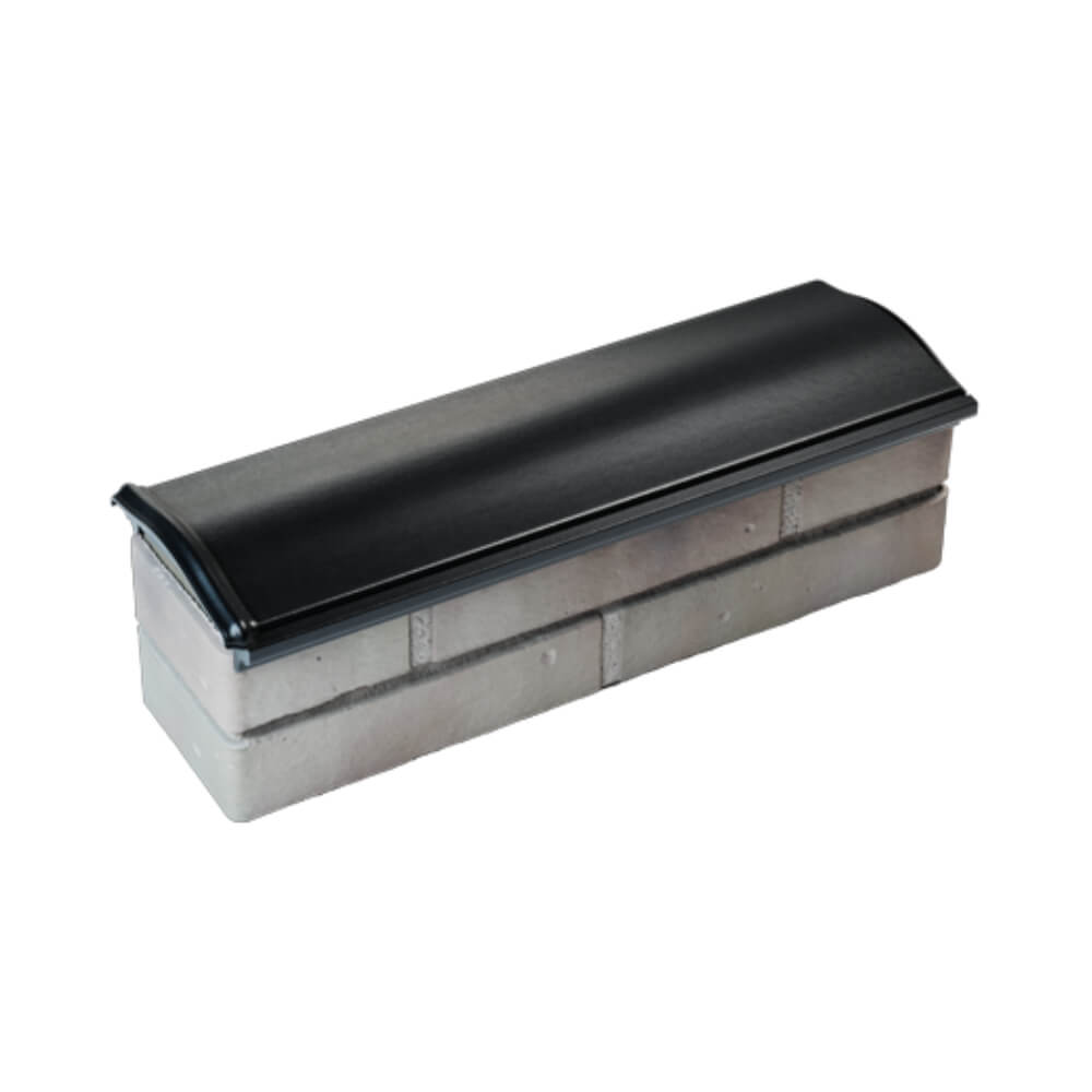 Парапет Zking Монблан Черный посадка на 0.5 кирпича (130мм) в Магнитогорске фото