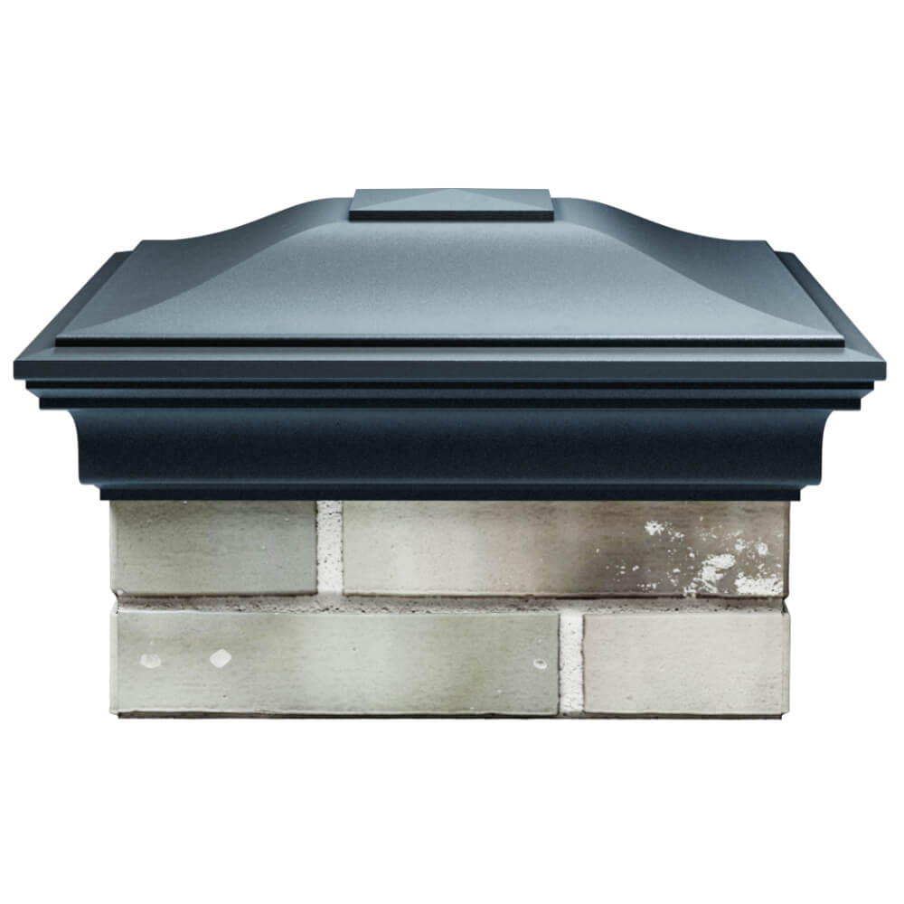 Колпак Zking Монблан Серый на столб 1.5х1.5 кирпича (385х385мм) Магнитогорск фото