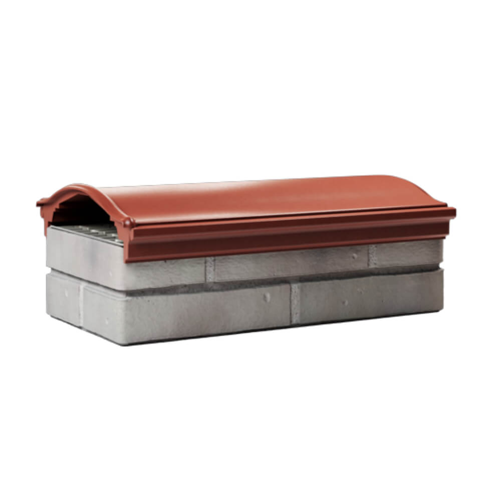 Парапет Zking Монблан Красный посадка на 1 кирпич (200/225/255мм) Магнитогорск фото