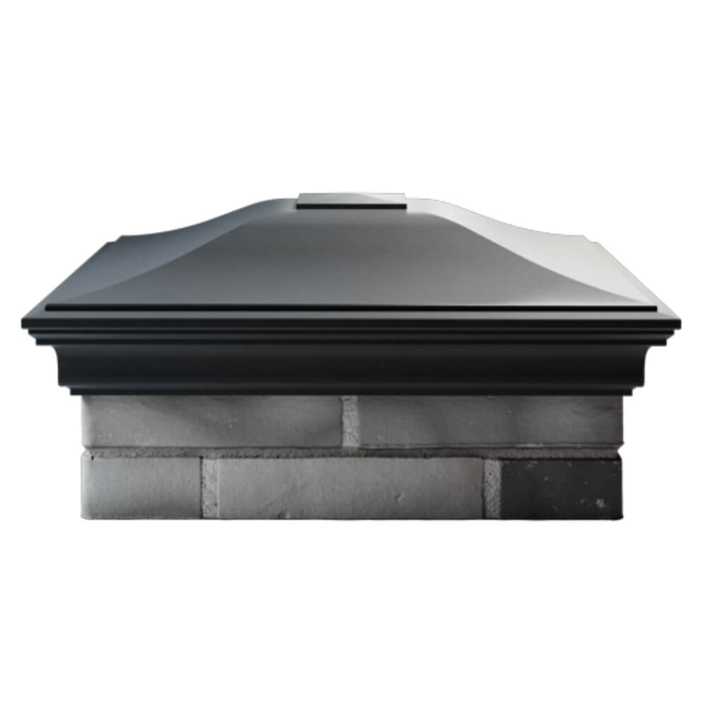 Колпак Zking Монблан Серый на столб 2х2 кирпича (515х515мм) в Магнитогорске фото