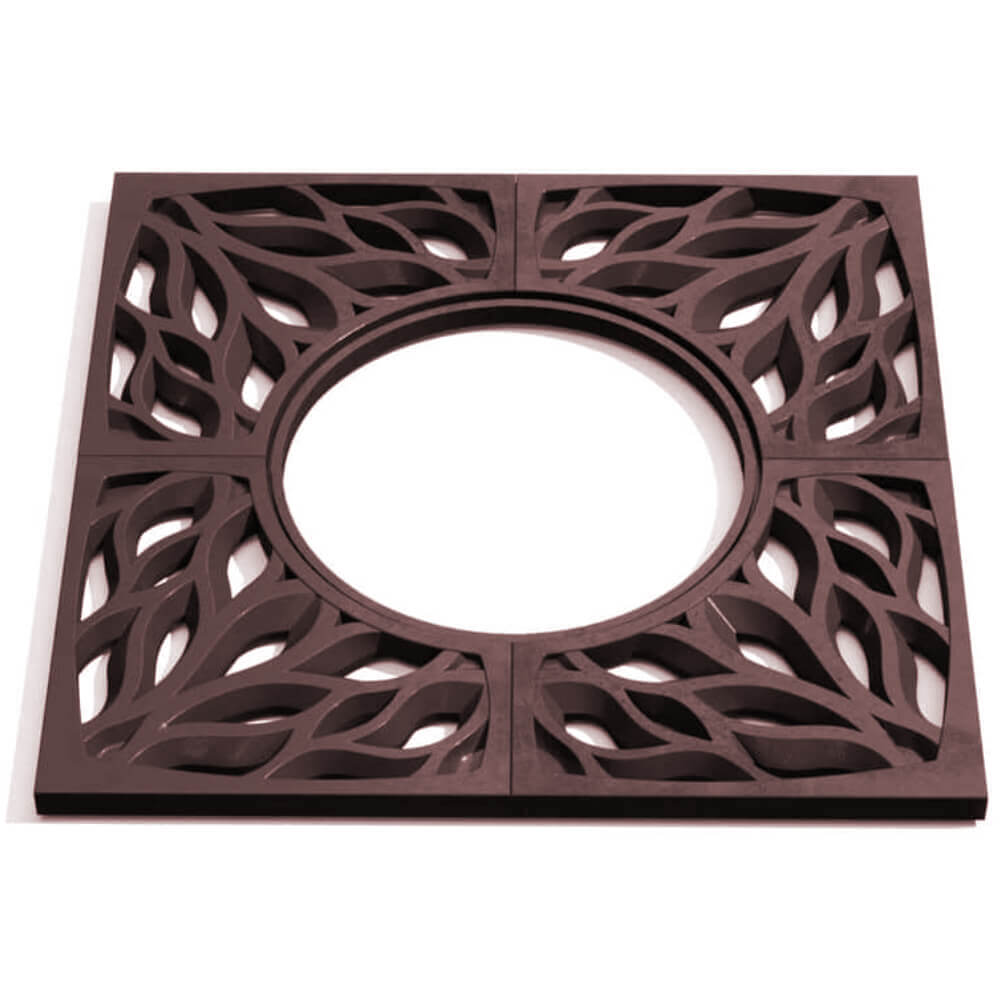 Приствольная решетка для дерева ZKING CRUST 1.2х1.2м Коричневая Магнитогорск фото