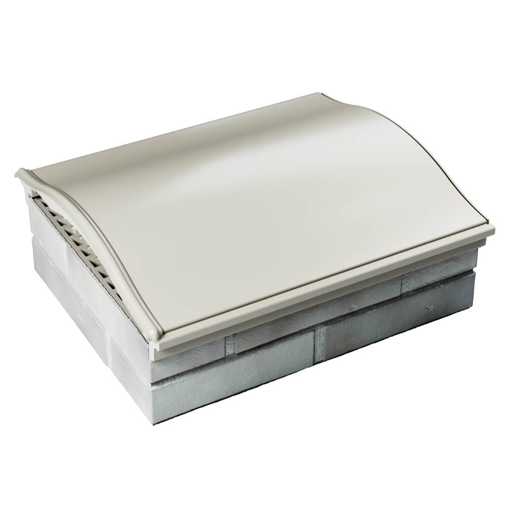 Парапет Zking Монблан Бежевый посадка на 1.5 кирпича (355/385мм) в Магнитогорске фото