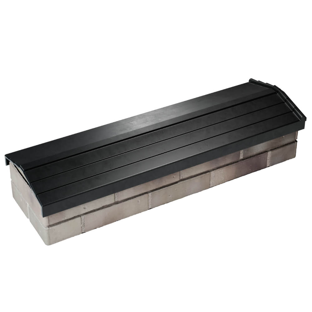 Парапет Zking Бона ХайТек Черный посадка на 0.5 кирпича (130мм) в Магнитогорске фото