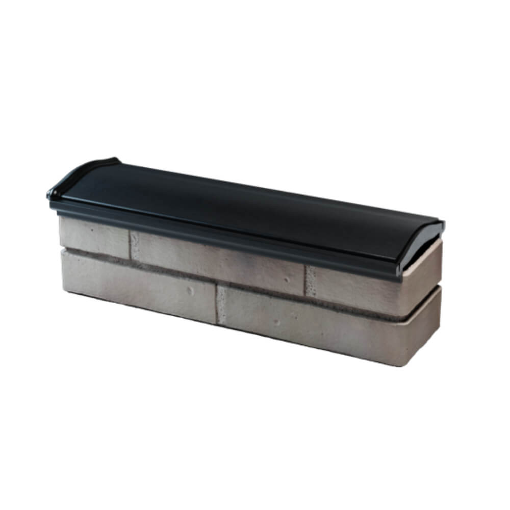 Парапет Zking Монблан Черный посадка на 0.5 кирпича (130мм) в Магнитогорске фото