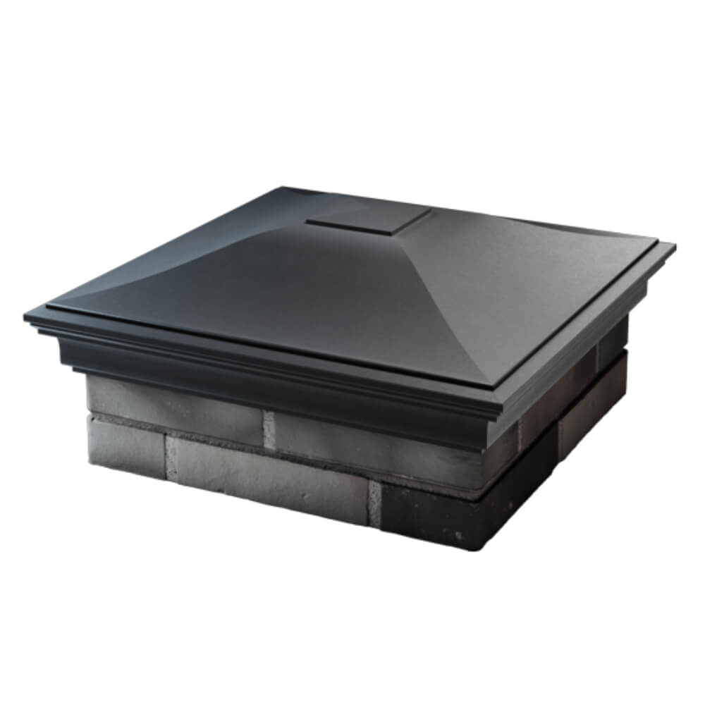 Колпак Zking Монблан Серый на столб 2х2 кирпича (515х515мм) в Магнитогорске фото