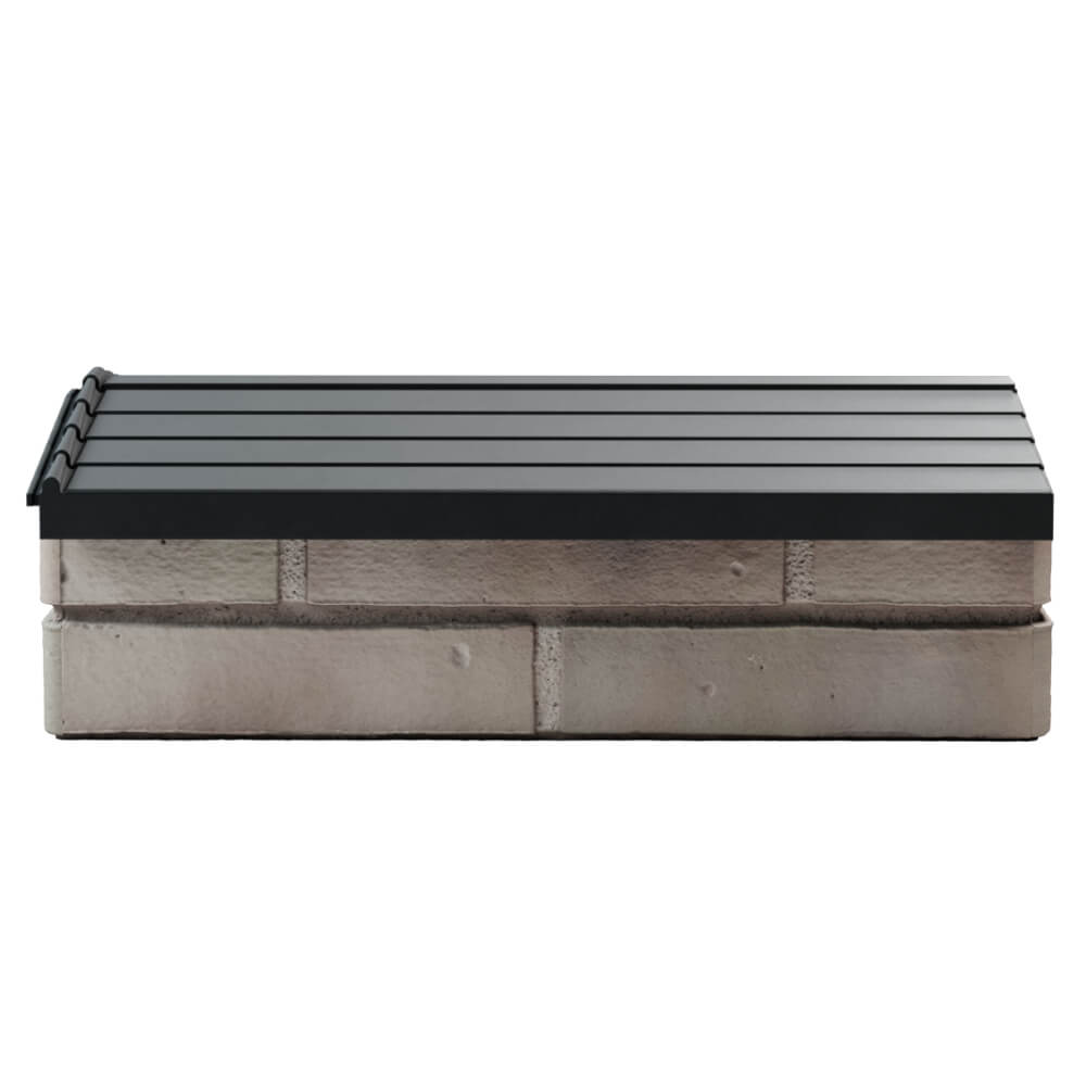 Парапет Zking Бона ХайТек Серый с посадкой на 1 кирпич (200/225/255мм) в Магнитогорске фото