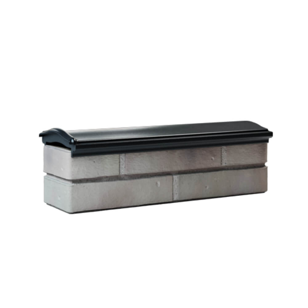 Парапет Zking Монблан Черный посадка на 0.5 кирпича (130мм) Магнитогорск фото