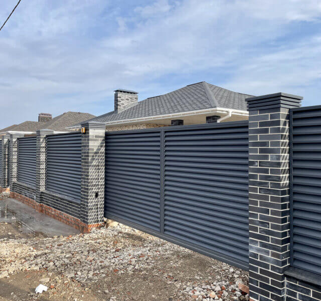 Колпак Zking Бона ХайТек Серый на столб 1.5х1.5 кирпича (385х385мм) в Магнитогорске фото