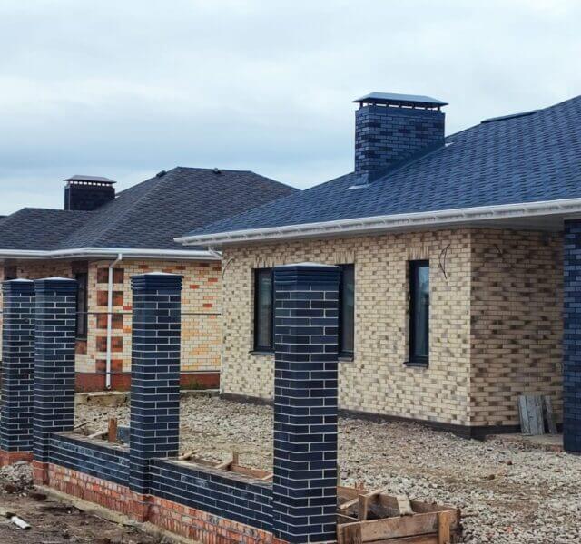 Колпак Zking Бона ХайТек Серый на столб 1.5х1.5 кирпича (385х385мм) в Магнитогорске фото