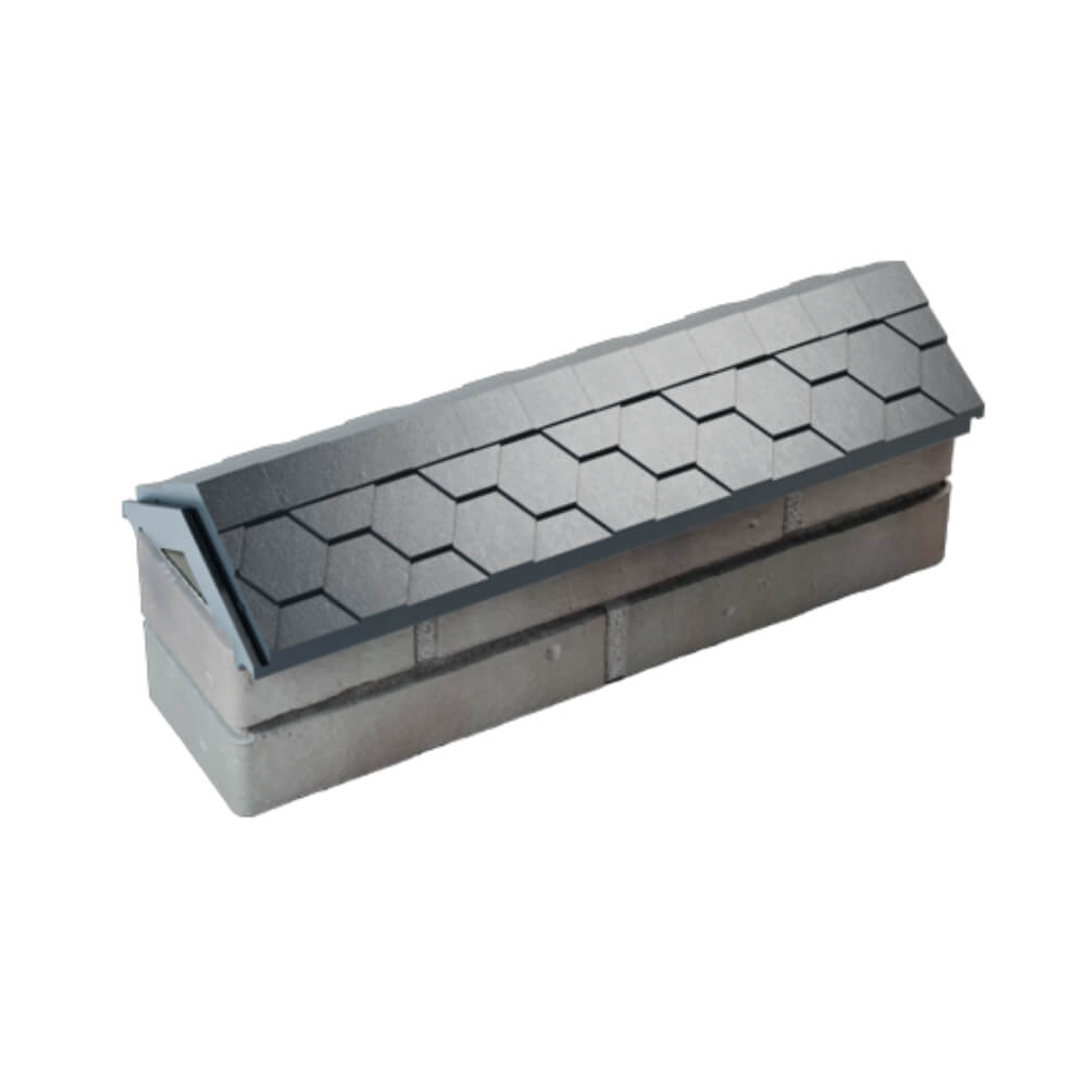 Парапет Zking Эверест Серый с посадкой на 0.5 кирпича (130мм) в Магнитогорске фото