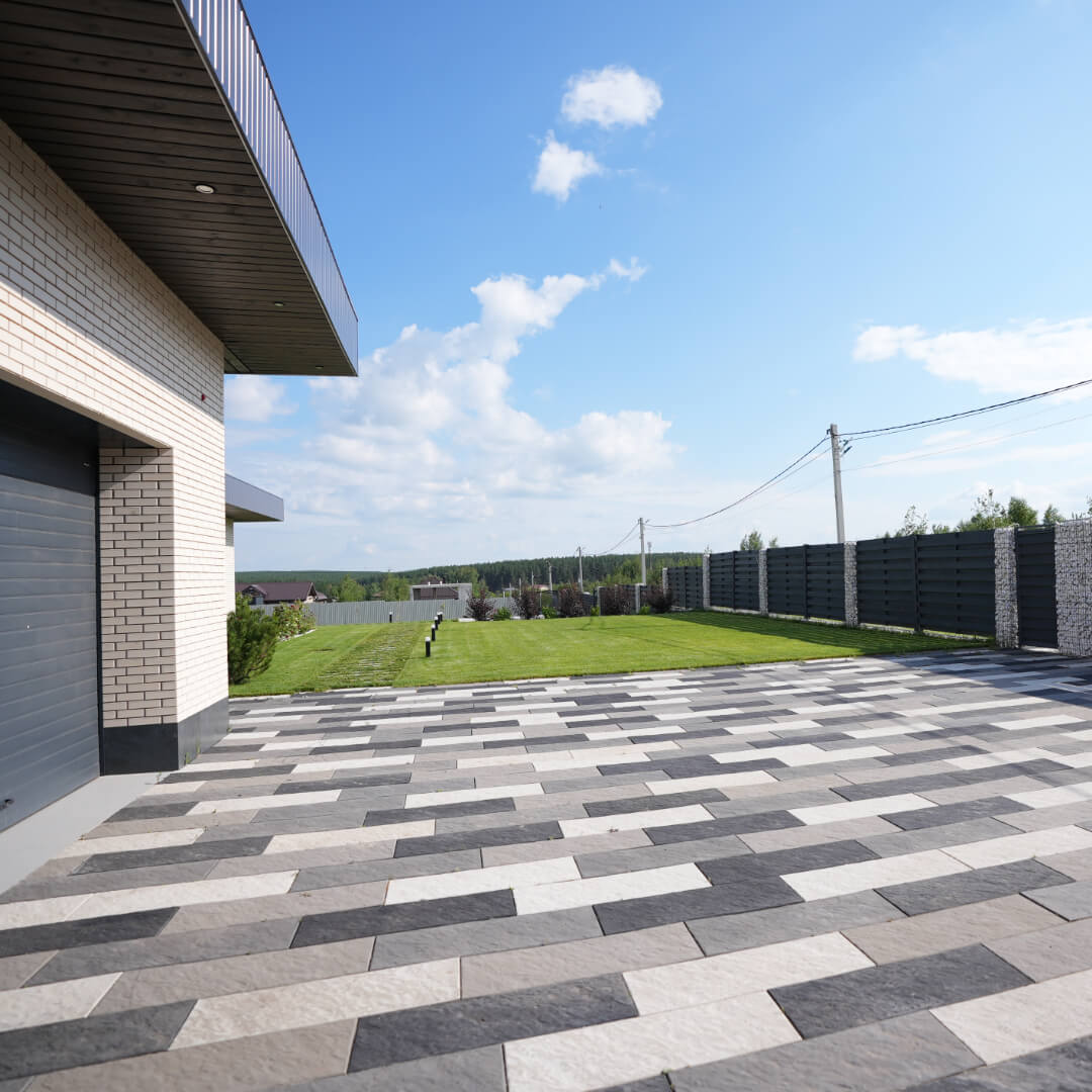 Шаговая плита STONE Графитовый Серый 990х330х55мм в Магнитогорске фото